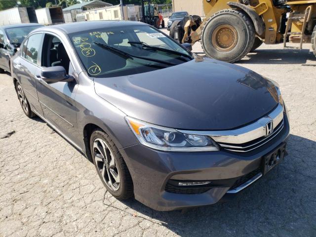 HONDA ACCORD EX 2016 with VIN 1HGCR2F71GA128661 - Photo from auction