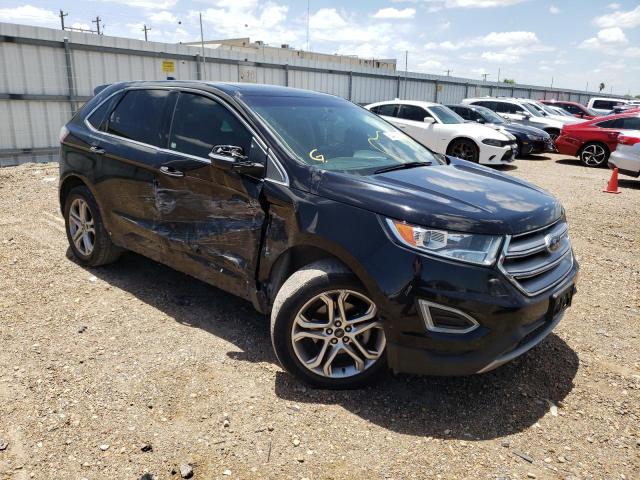FORD EDGE TITAN 2018 with VIN 2FMPK3K91JBB43346 - Photo from auction