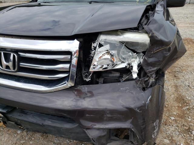 Photo 9 from auction – 2012 HONDA PILOT EXLN with VIN 5FNYF3H75CB007407