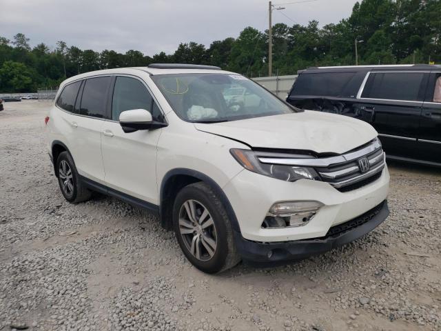 HONDA PILOT EXL 2017 with VIN 5FNYF5H6XHB000804 - Photo from auction