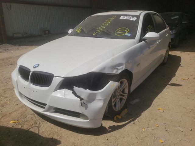 Photo 2 from auction – 2008 BMW 328 I with VIN WBAVA37568NL18769