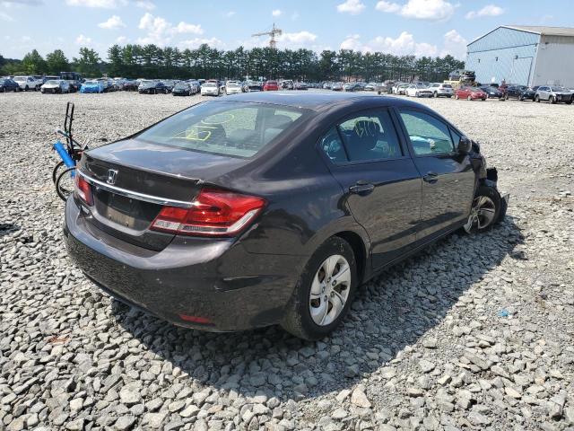 Photo 4 from auction – 2014 HONDA CIVIC LX with VIN 2HGFB2F53EH559808