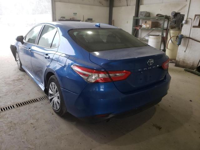 Photo 3 from auction – 2020 TOYOTA CAMRY LE with VIN 4T1C31AK4LU013188