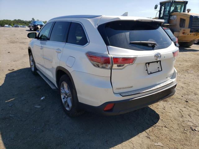 Photo 3 from auction – 2016 TOYOTA HIGHLANDER with VIN 5TDDKRFH7GS259458