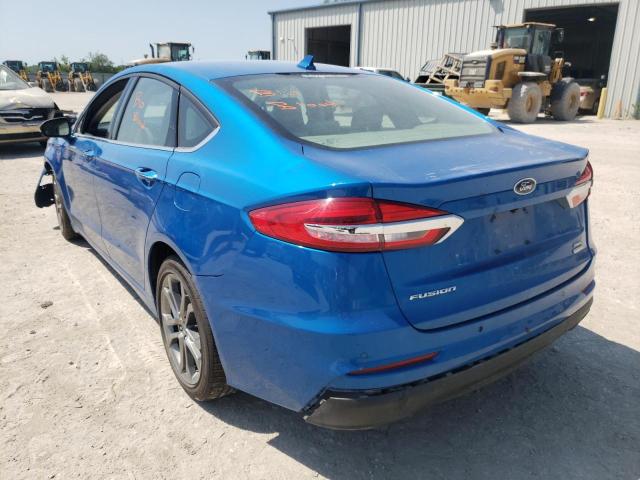 Photo 3 from auction – 2020 FORD FUSION SEL with VIN 3FA6P0CD3LR152272