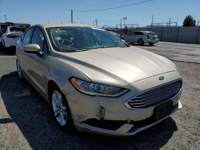 FORD FUSION SE 2018 with VIN 3FA6P0LU7JR273075 - Photo from auction
