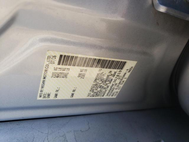 Photo 10 from auction – 2017 NISSAN MAXIMA 3.5 with VIN 1N4AA6AP0HC367819