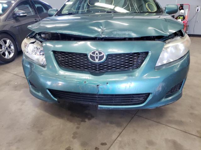 Photo 9 from auction – 2010 TOYOTA COROLLA BA with VIN 2T1BU4EE8AC232037