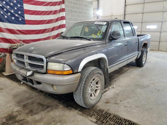 Photo 2 from auction – 2002 DODGE DAKOTA QUA with VIN 1B7HG48N02S615015