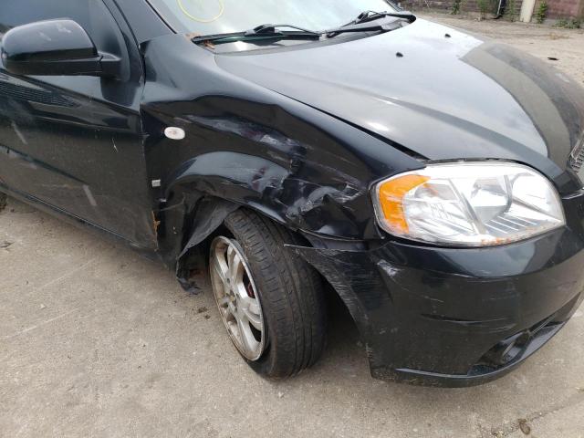 Photo 9 from auction – 2008 CHEVROLET AVEO with VIN KL1TD56618B205375