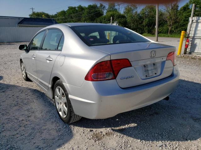 Photo 3 from auction – 2008 HONDA CIVIC LX with VIN 1HGFA16508L011589