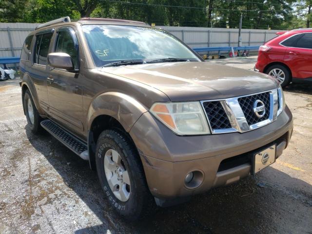 NISSAN PATHFINDER 2005 with VIN 5N1AR18U55C742404 - Photo from auction