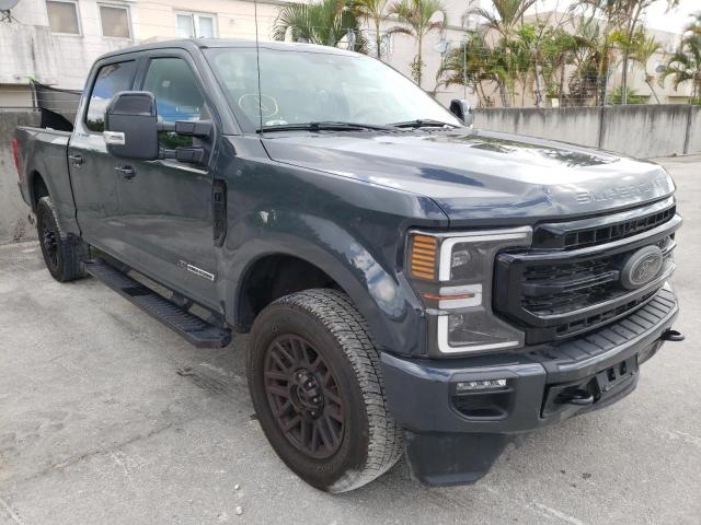 FORD F250 SUPER 2021 with VIN 1FT7W2BT2MEC03772 - Photo from auction