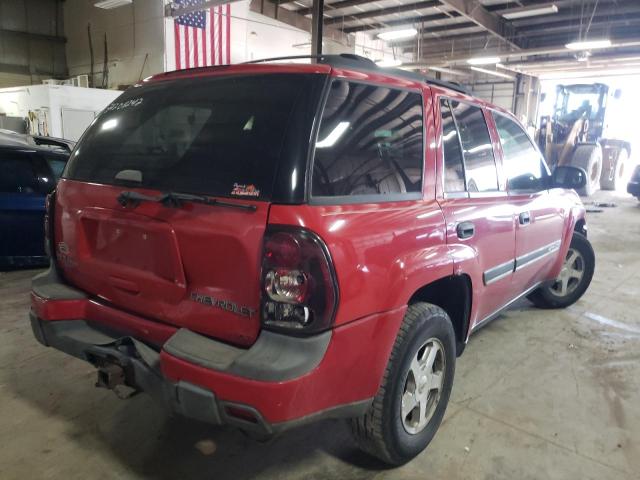 Photo 4 from auction – 2002 CHEVROLET TRAILBLAZE with VIN 1GNDT13S322245935