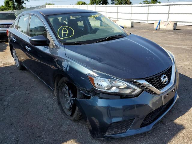 NISSAN SENTRA S 2016 with VIN 3N1AB7AP1GL672474 - Photo from auction