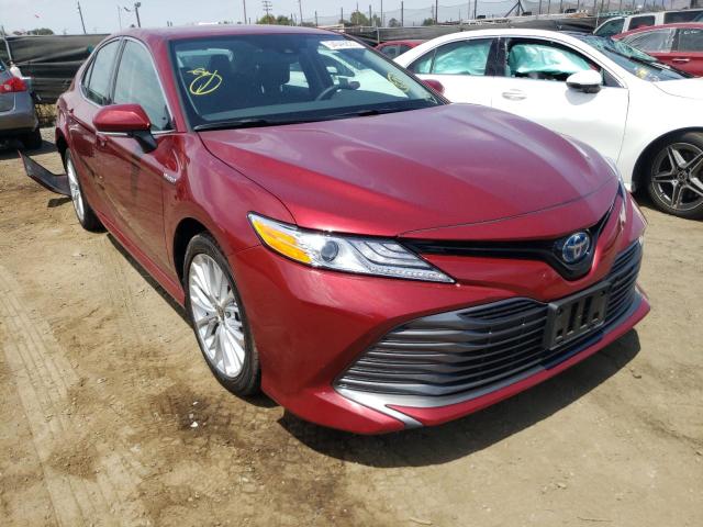 TOYOTA CAMRY XLE 2020 with VIN 4T1F31AK4LU534876 - Photo from auction