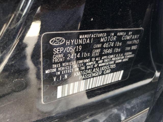 Photo 10 from auction – 2020 GENESIS G70 ELITE with VIN KMTG34LA5LU055785