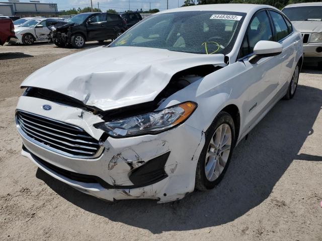 Photo 2 from auction – 2019 FORD FUSION SE with VIN 3FA6P0LU3KR267386
