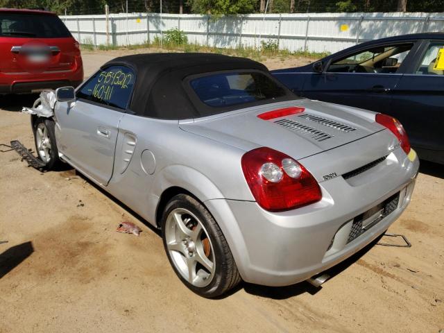 Photo 3 from auction – 2003 TOYOTA MR2 SPYDER with VIN JTDFR320730060960