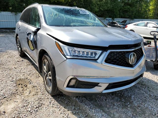 ACURA MDX ADVANC 2017 with VIN 5FRYD4H83HB020070 - Photo from auction