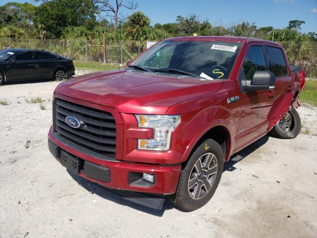 Photo 2 from auction – 2017 FORD F150 SUPER with VIN 1FTEW1CPXHKC95112