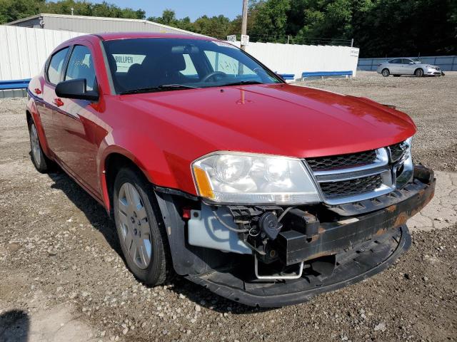 DODGE AVENGER SE 2013 with VIN 1C3CDZAB6DN725413 - Photo from auction