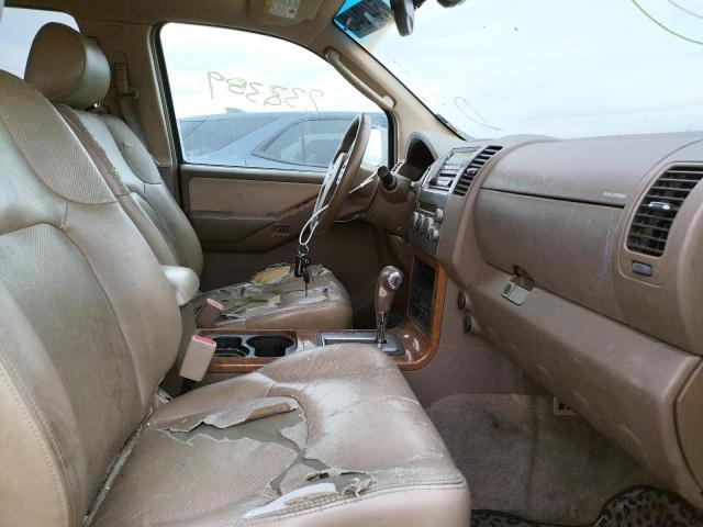 Photo 5 from auction – 2005 NISSAN PATHFINDER with VIN 5N1AR18W75C732135