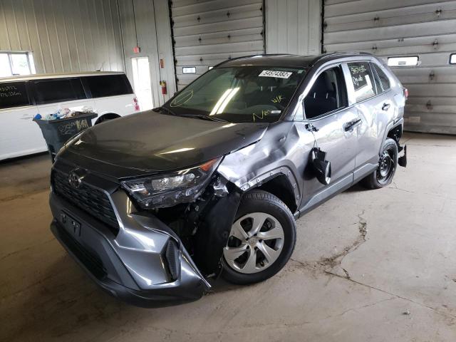 Photo 2 from auction – 2021 TOYOTA RAV4 LE with VIN 2T3F1RFV9MC218715