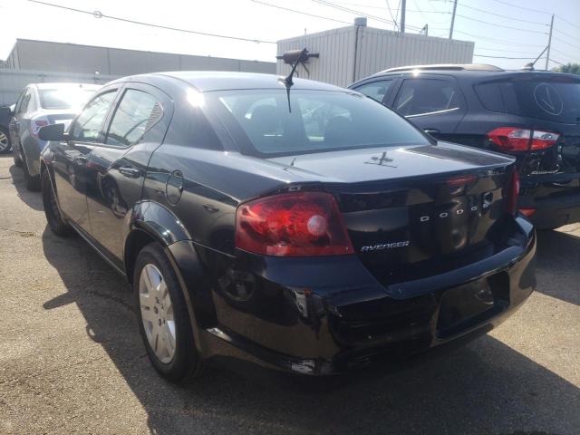 Photo 3 from auction – 2013 DODGE AVENGER SE with VIN 1C3CDZAB7DN543994