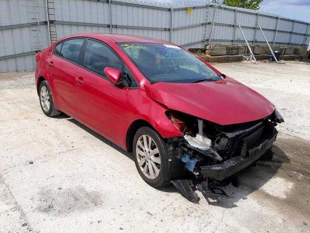 KIA FORTE LX 2014 with VIN KNAFX4A66E5236109 - Photo from auction