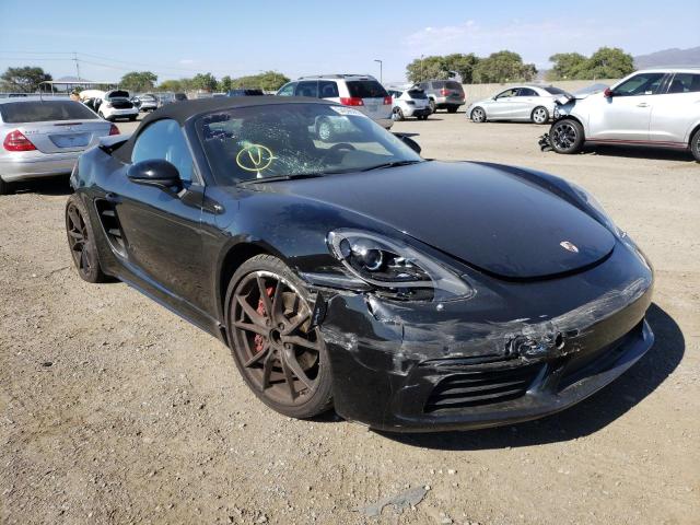 PORSCHE BOXSTER S 2017 with VIN WP0CB2A84HS241583 - Photo from auction