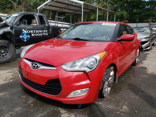 Photo 2 from auction – 2013 HYUNDAI VELOSTER with VIN KMHTC6AD2DU156799
