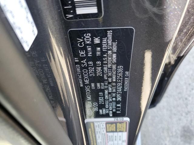 Photo 10 from auction – 2020 KIA FORTE FE with VIN 3KPF24AD9LE256369