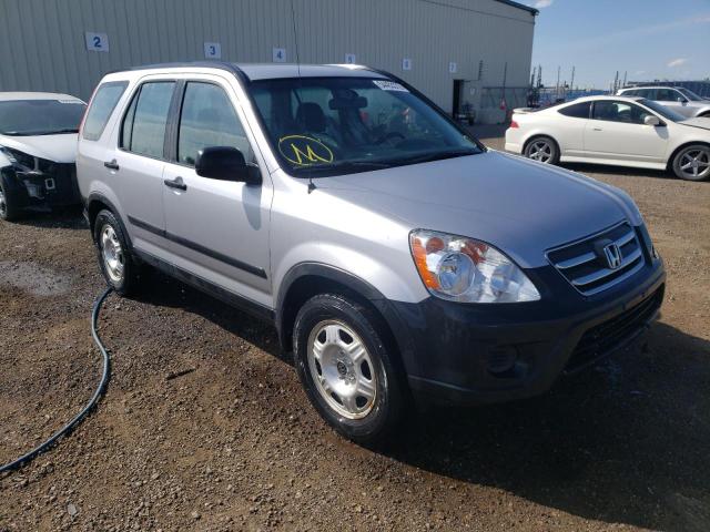HONDA CR-V LX 2005 with VIN JHLRD78505C813464 - Photo from auction