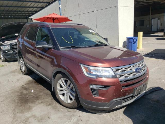 FORD EXPLORER X 2018 with VIN 1FM5K8D87JGB47922 - Photo from auction