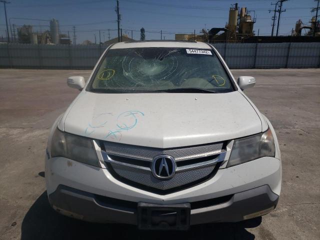 Photo 9 from auction – 2008 ACURA MDX TECHNO with VIN 2HNYD28338H526917