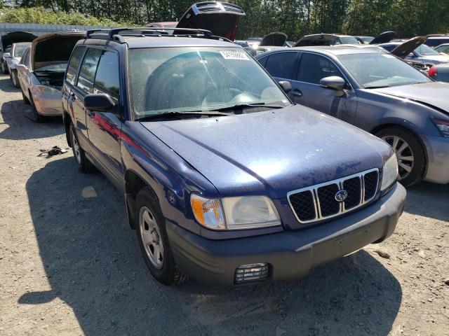 SUBARU FORESTER L 2001 with VIN JF1SF63521H768735 - Photo from auction