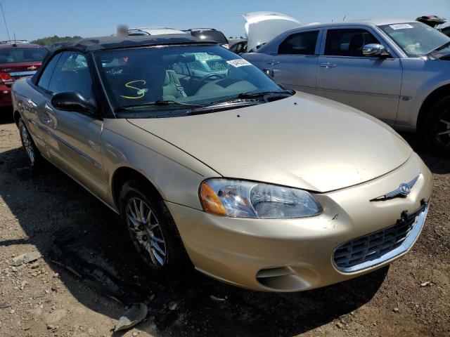 CHRYSLER SEBRING LX 2001 with VIN 1C3EL45U11N600809 - Photo from auction
