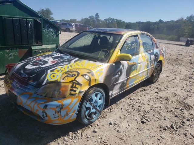 Photo 2 from auction – 2002 HONDA CIVIC EX with VIN 2HGES26702H515516