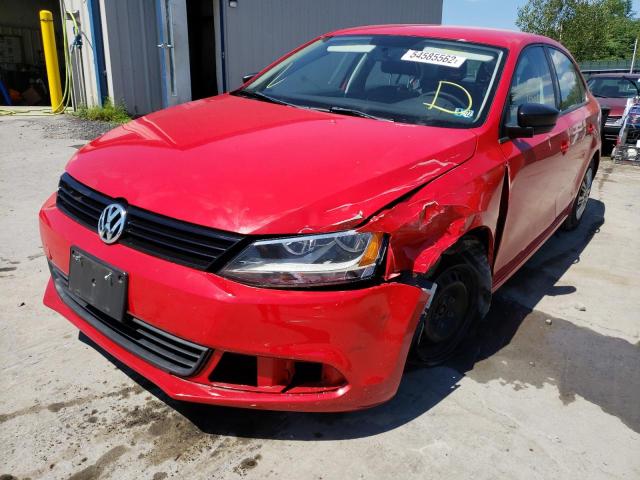 Photo 2 from auction – 2014 VOLKSWAGEN JETTA BASE with VIN 3VW2K7AJ1EM221238