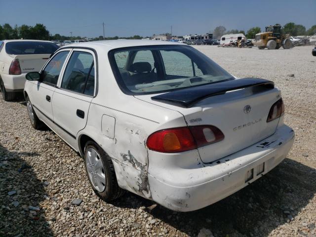 Photo 3 from auction – 2000 TOYOTA COROLLA VE with VIN 1NXBR12E3YZ406626