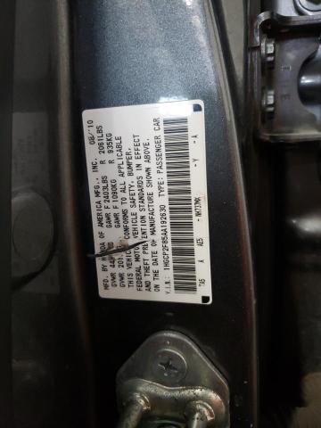 Photo 10 from auction – 2010 HONDA ACCORD EXL with VIN 1HGCP2F85AA192630