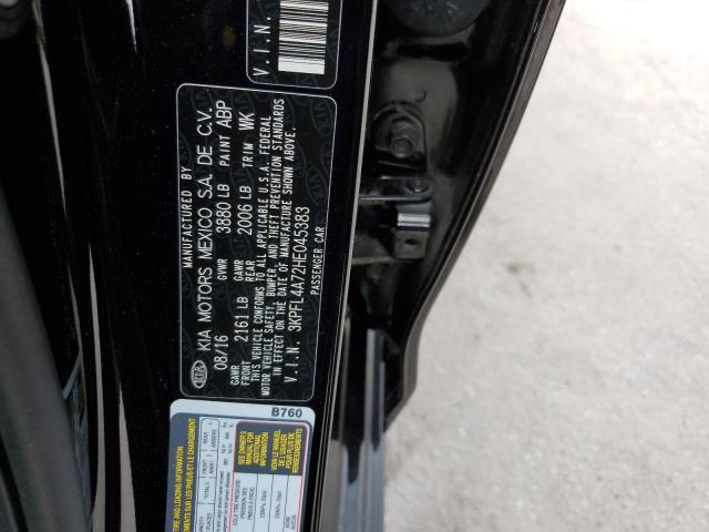 Photo 10 from auction – 2017 KIA FORTE LX with VIN 3KPFL4A72HE045383
