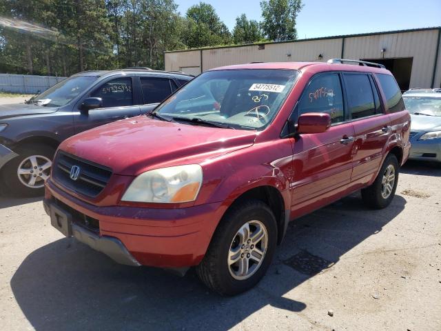 Photo 2 from auction – 2004 HONDA PILOT EXL with VIN 2HKYF18524H521804