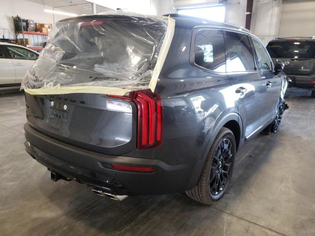 Photo 4 from auction – 2022 KIA TELLURIDE with VIN 5XYP3DHC2NG278198
