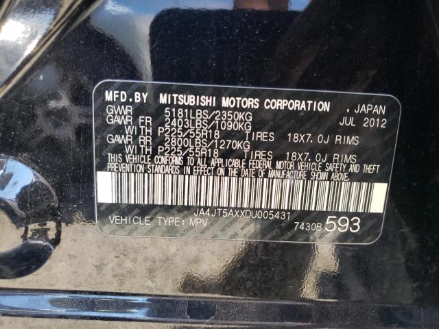 Photo 10 from auction – 2013 MITSUBISHI OUTLANDER with VIN JA4JT5AXXDU005431