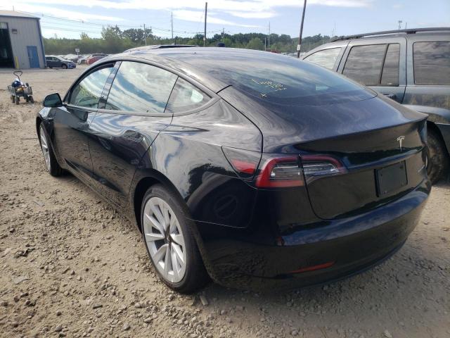 Photo 3 from auction – 2022 TESLA MODEL 3 with VIN 5YJ3E1EBXNF186511
