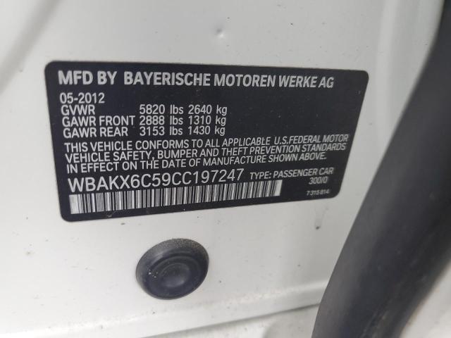 Photo 10 from auction – 2012 BMW 750 I with VIN WBAKX6C59CC197247