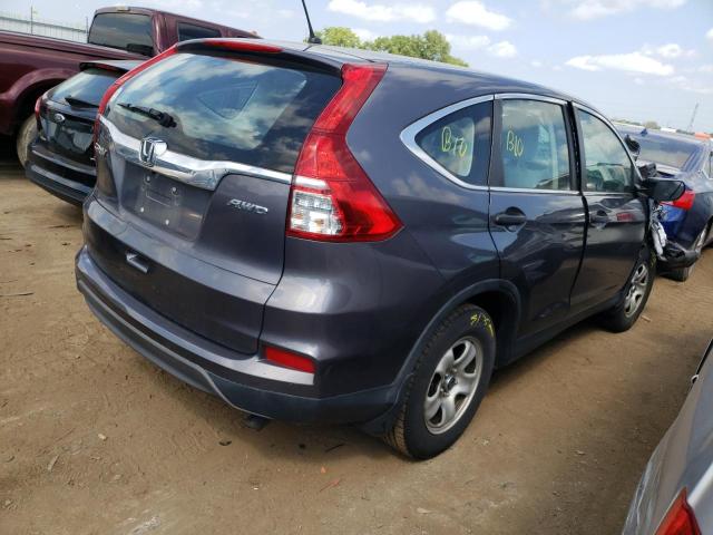 Photo 4 from auction – 2015 HONDA CR-V LX with VIN 5J6RM4H34FL063041