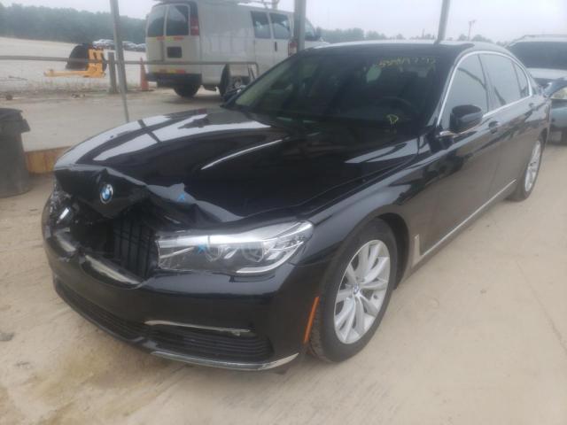 Photo 2 from auction – 2017 BMW 740 I with VIN WBA7E2C58HG739961